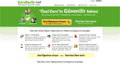 Desktop Screenshot of dersverilir.net
